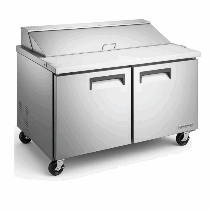 Lava Inox Salad Counter Chiller – 2 Door - Image 1