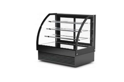 Glass Cake Display – HL1200S3BLACK