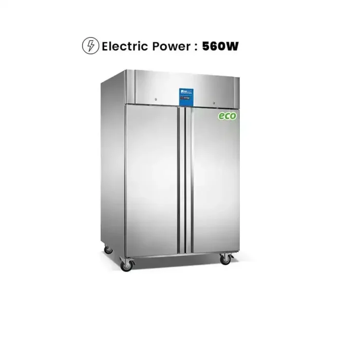 Double Door Upright Chiller Lava Inox LV1480TN2 - Image 3